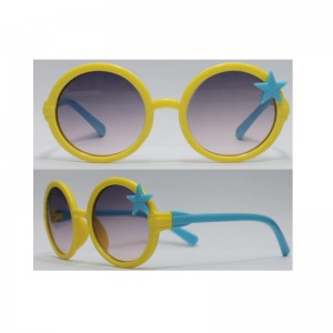 Novas moda infantil plástico óculos de sol, terno para meninas, várias cores estão disponíveis
