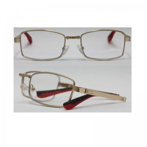Unisex mais novo estilo óculos de leitura dobrável com templos de metal, lente AC, CE e FDA normas,